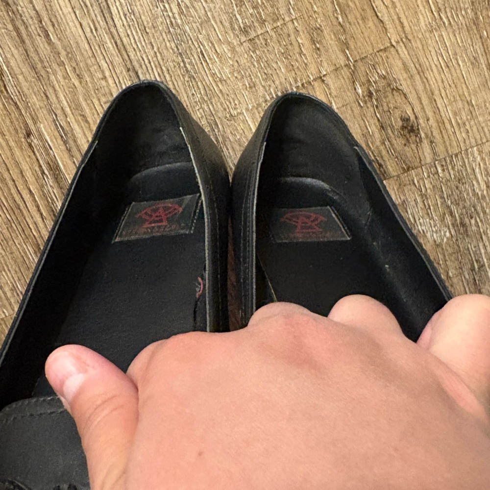 Black Bat Embellished Flats - Picture 4 of 6